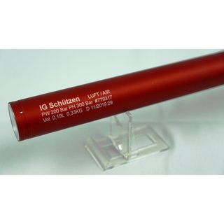 IGS Pressluftkartuschen fr Gewehr Anschtz 39 cm (Standard) rot