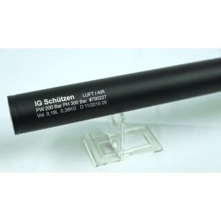 IGS Pressluftkartuschen für Gewehr Anschütz 39 cm (Standard) schwarz