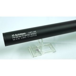 IGS Pressluftkartuschen für Gewehr Feinwerkbau 39 cm (Standard) schwarz