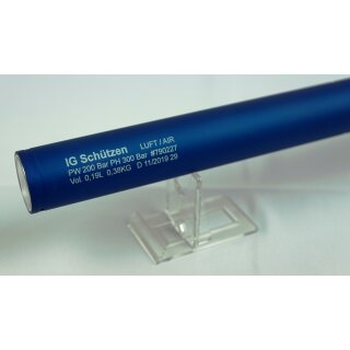 IGS-Pressluftkartusche für Pistole Walther 190 mm blau