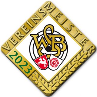 Vereinsmeisternadel 2023 Gold